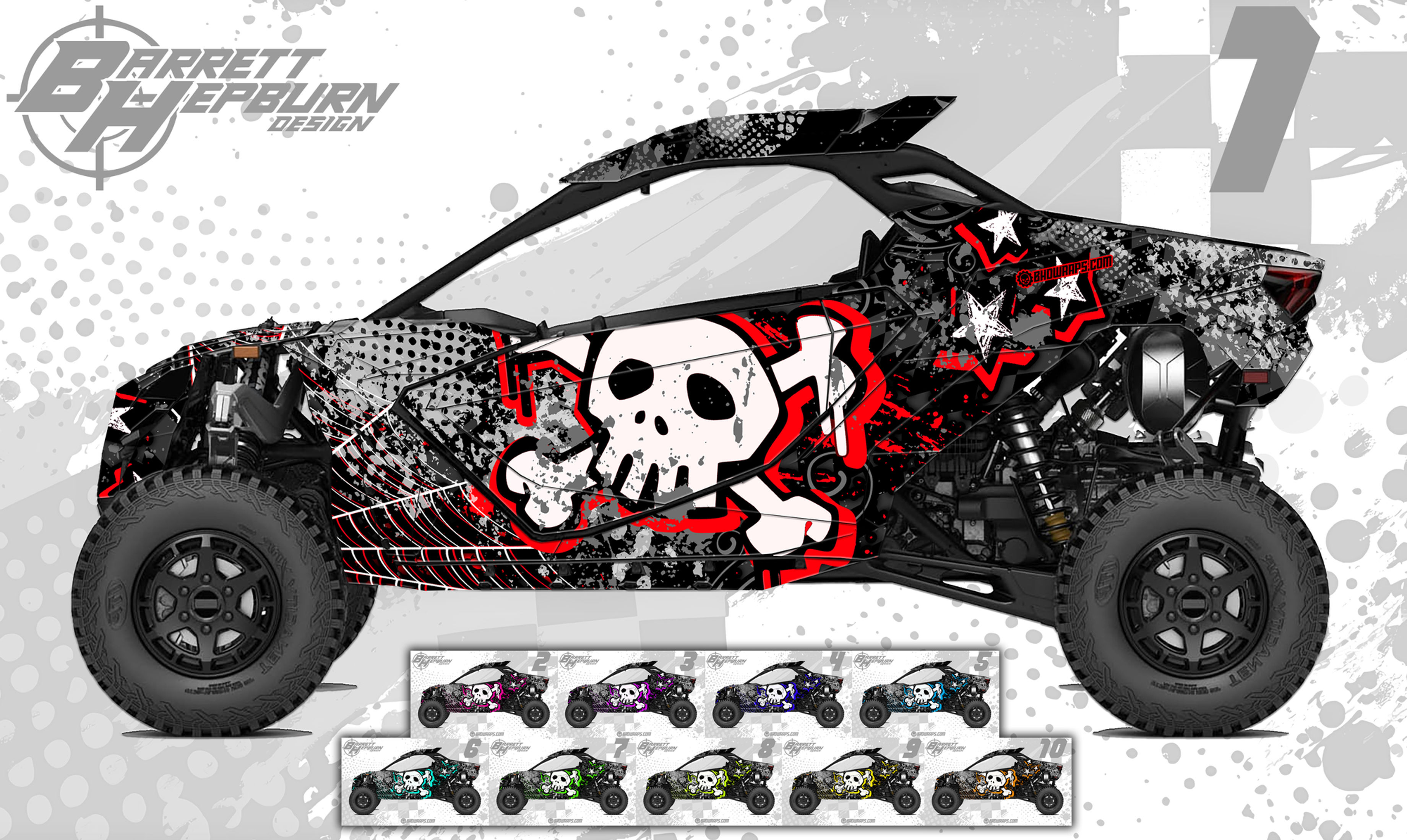 Misunderstood (Can-Am Maverick R Wrap Kit)