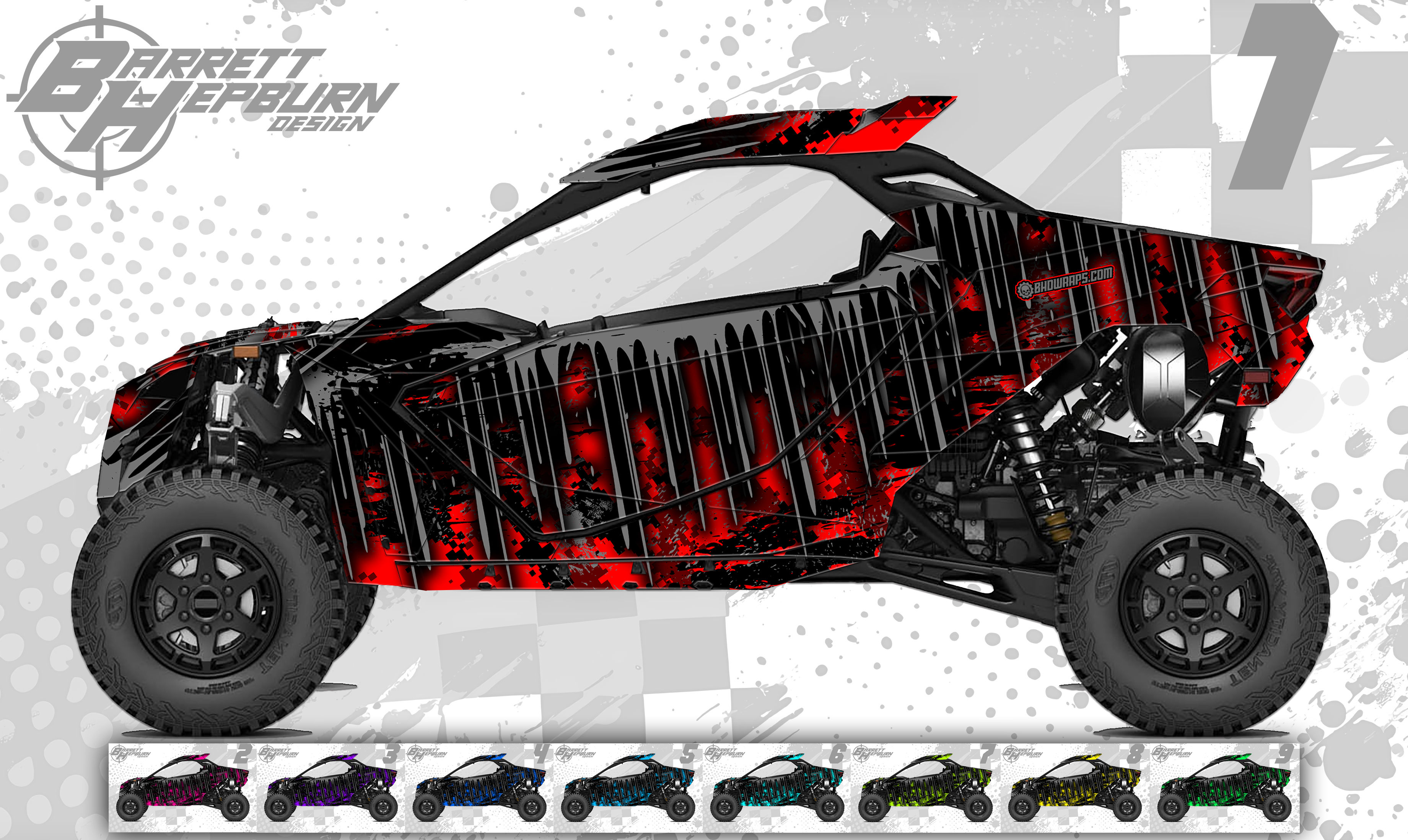 Hatchet (Can-Am Maverick R / R Max Wrap Kit)