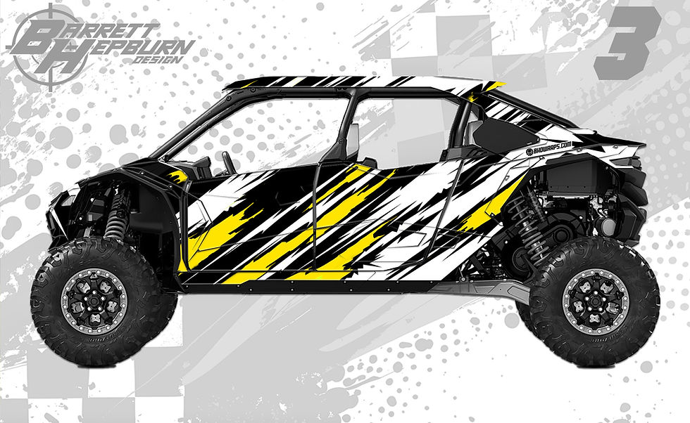 Thumbnail: Thunderstruck (Kawasaki Teryx5 H2 Wrap Kit)