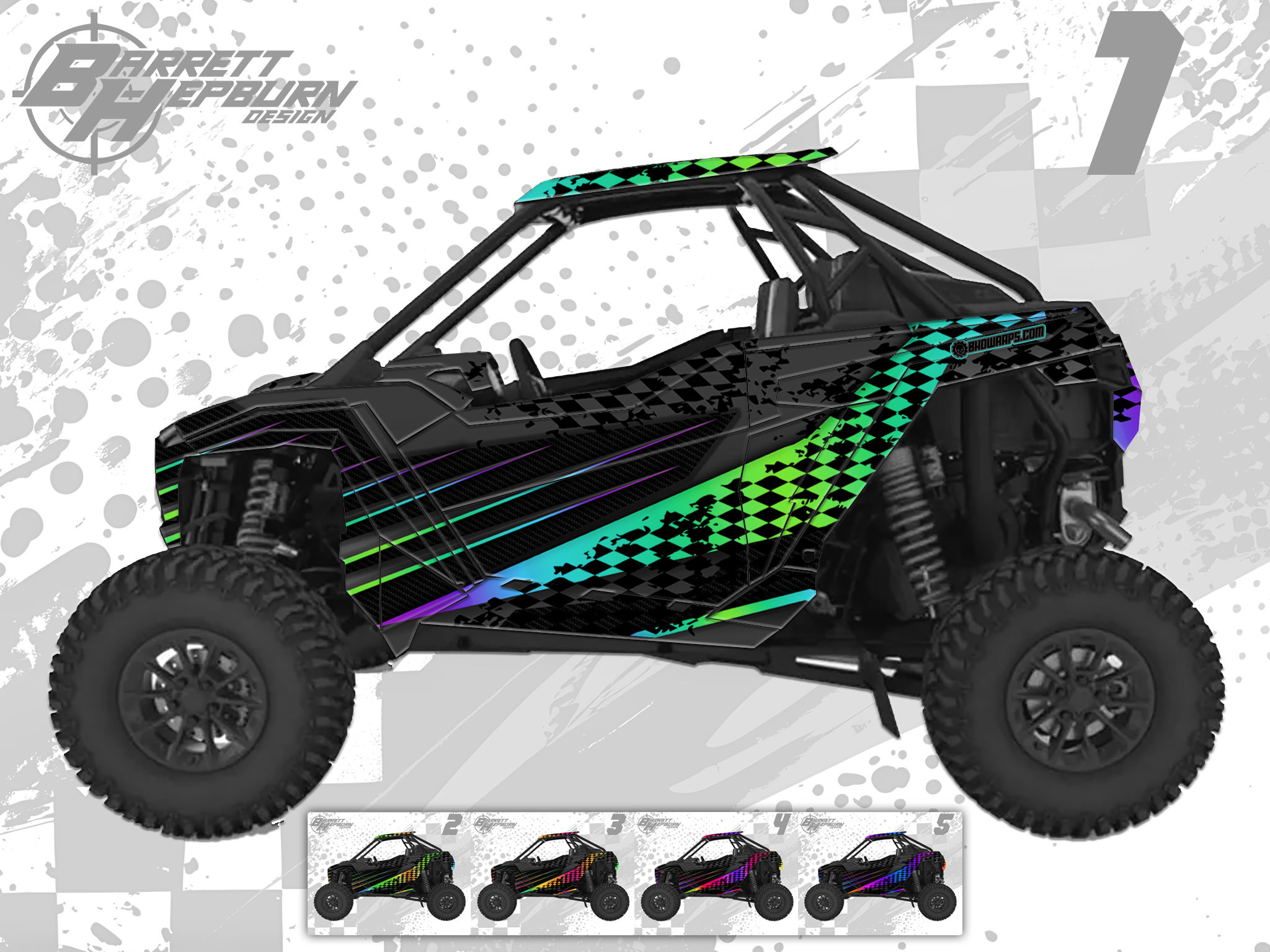 Macintosh (Polaris RZR / Polaris RZR 4 Wrap Kit)