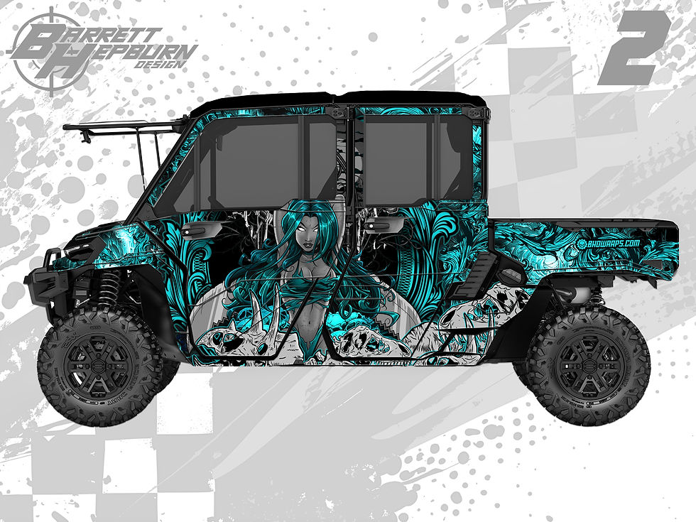 Thumbnail: Jurassic Slayer (Can-Am Defender HD10 / HD11 / Max Wrap Kit)