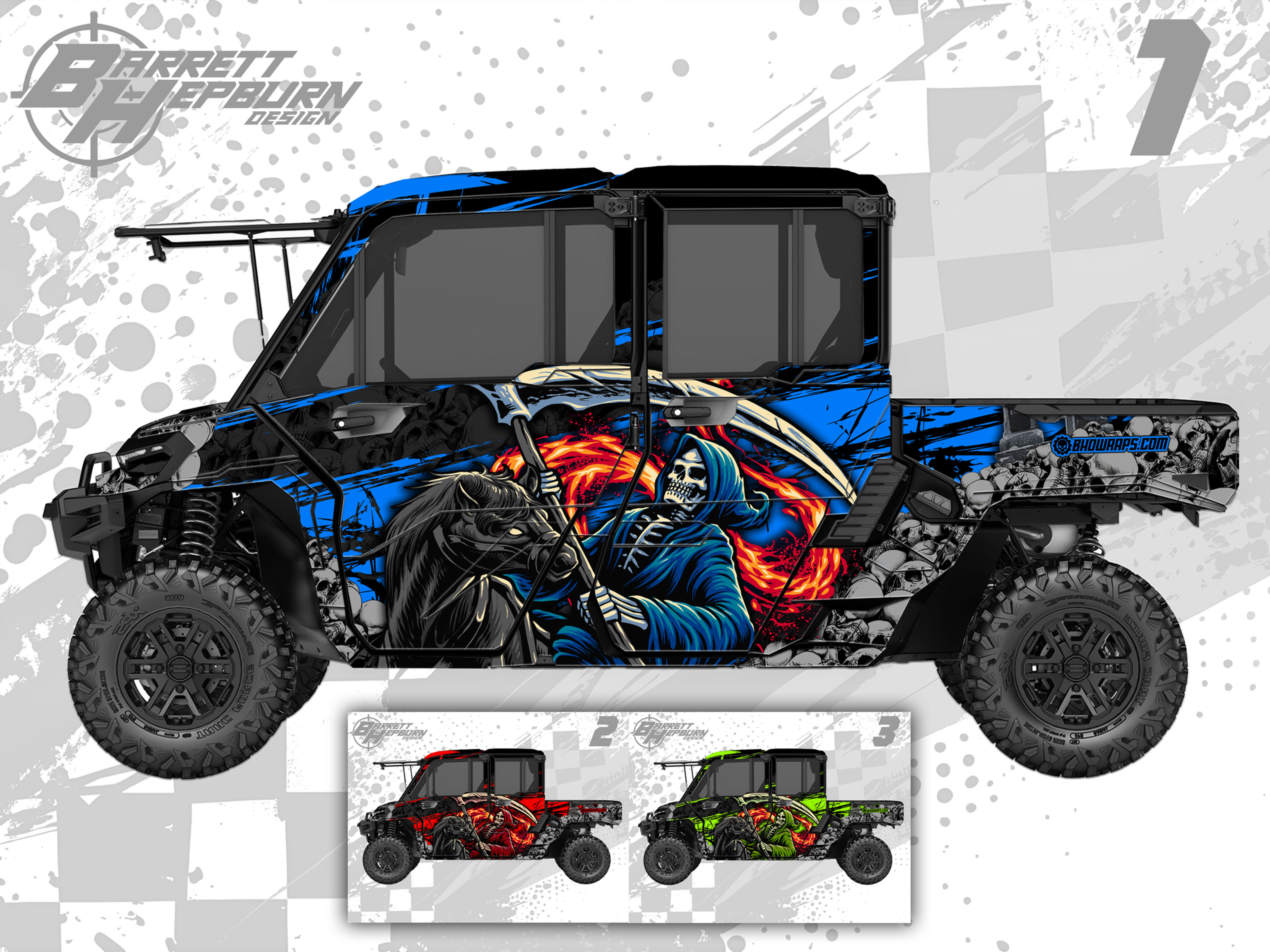 Reaper (Can-Am Defender HD10 / HD11 / Max Wrap Kit)