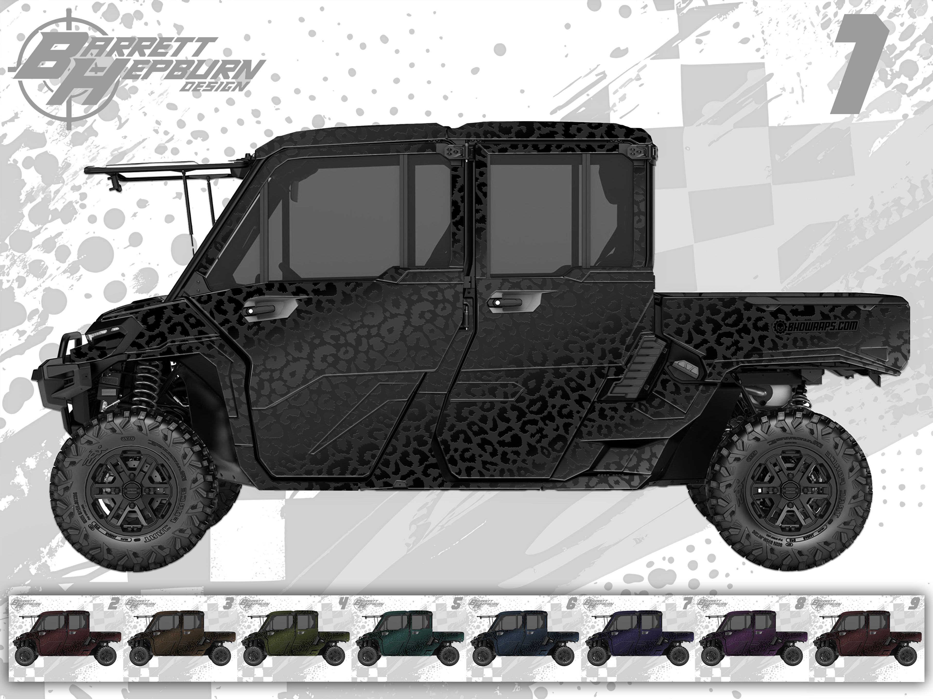 Leopard Lux (Can-Am Defender HD10 / HD11 / Max Wrap Kit)