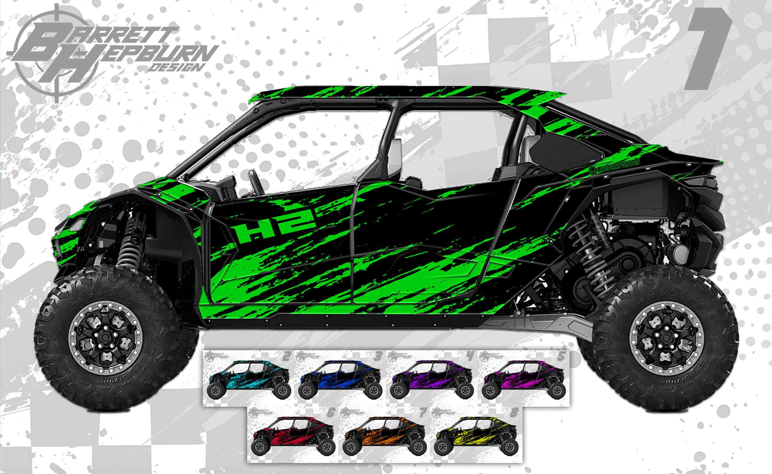 Trail Ripper (Kawasaki Teryx5 H2 Wrap Kit)