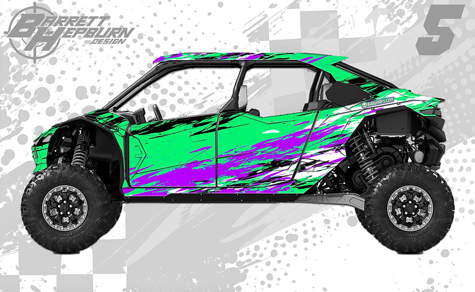 Thumbnail: Freestyle (Kawasaki Teryx5 H2 Wrap Kit)