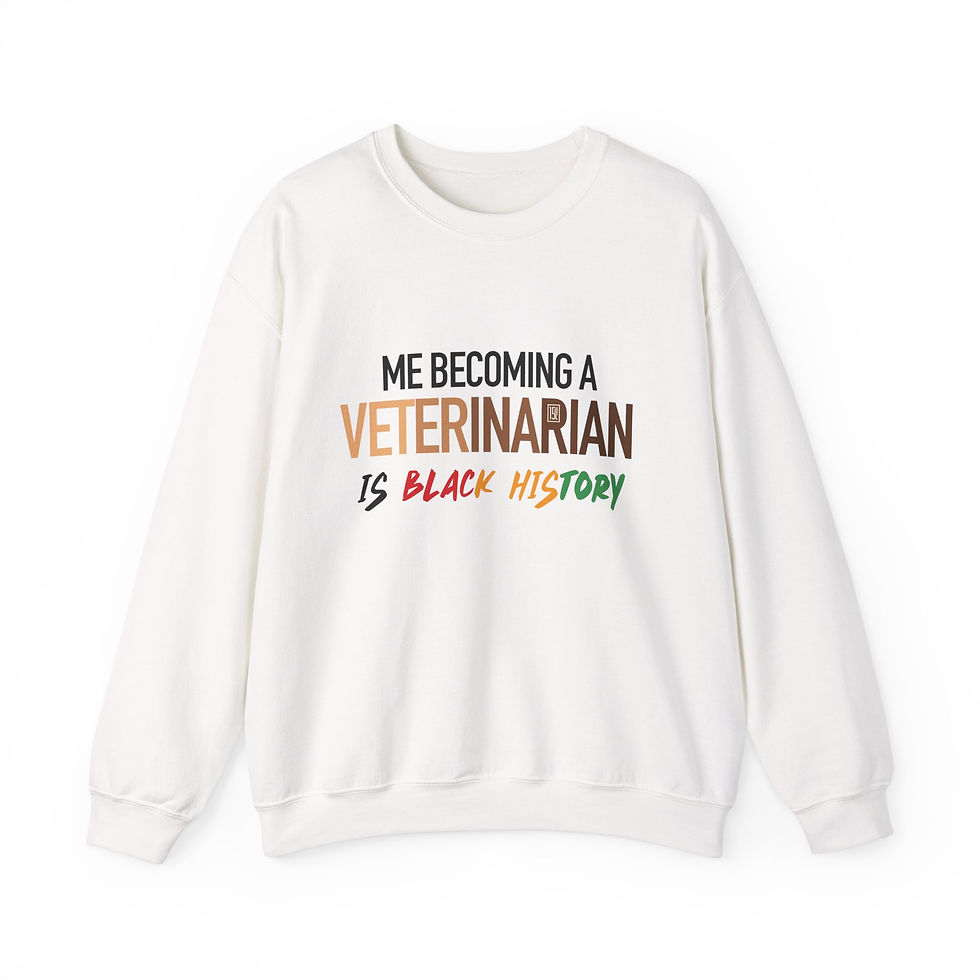 15WC Black History: Veterinarian Sweatshirt
