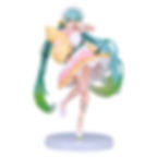 Sleeping Beauty Miku with her comfy pillow and comfy outfit!