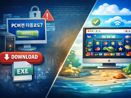 바다이야기 PC버전 다운, 꼭 설치가 필요할까? 이용 방식 변화 분석