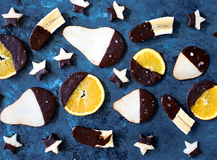 Fruits enrobés de chocolat