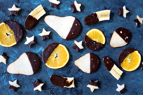 Fruits Covered in Chocolate