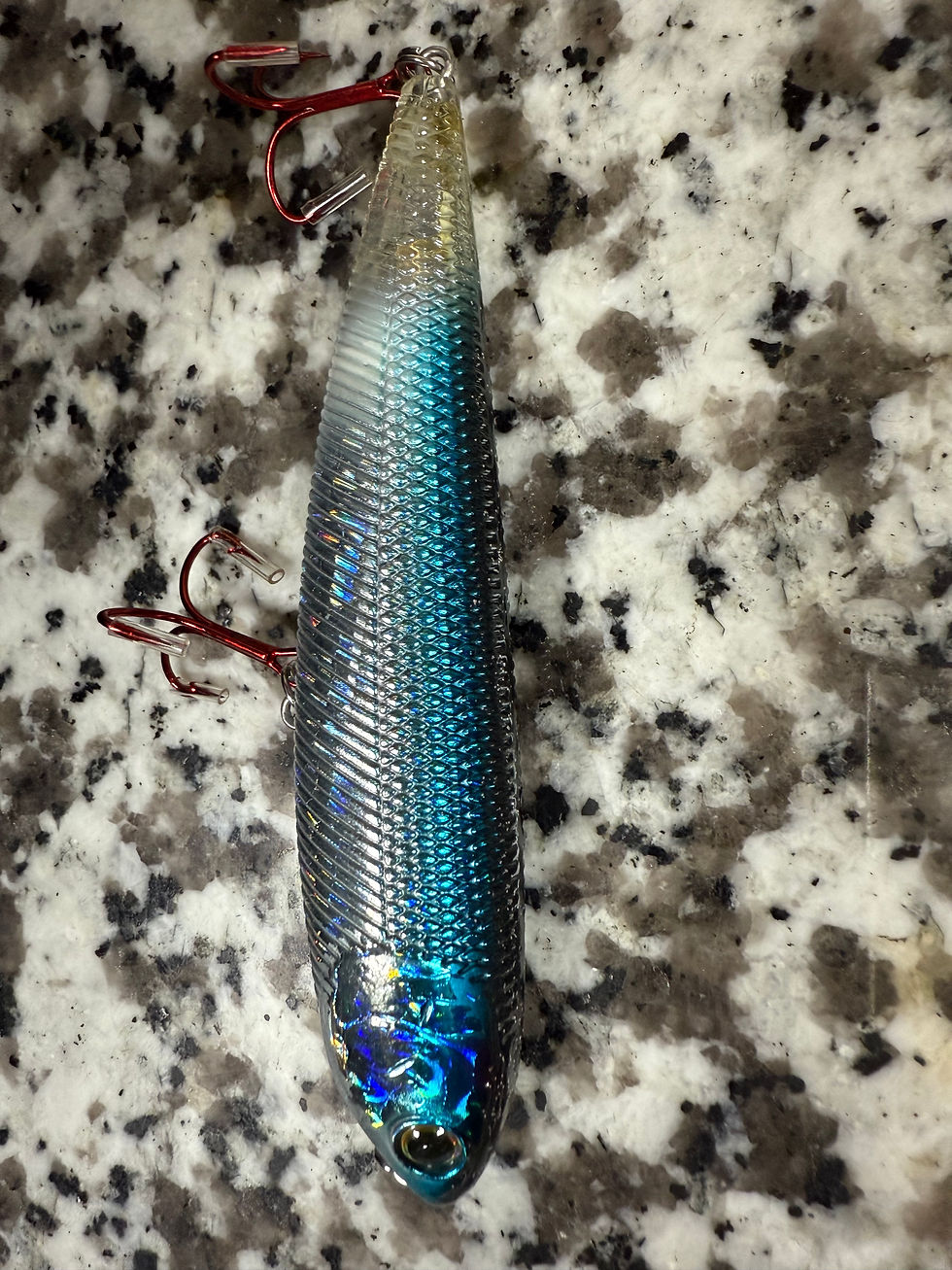 Thumbnail: LASERLURE LASER WALKER LW-1 BLUE LASER SHAD