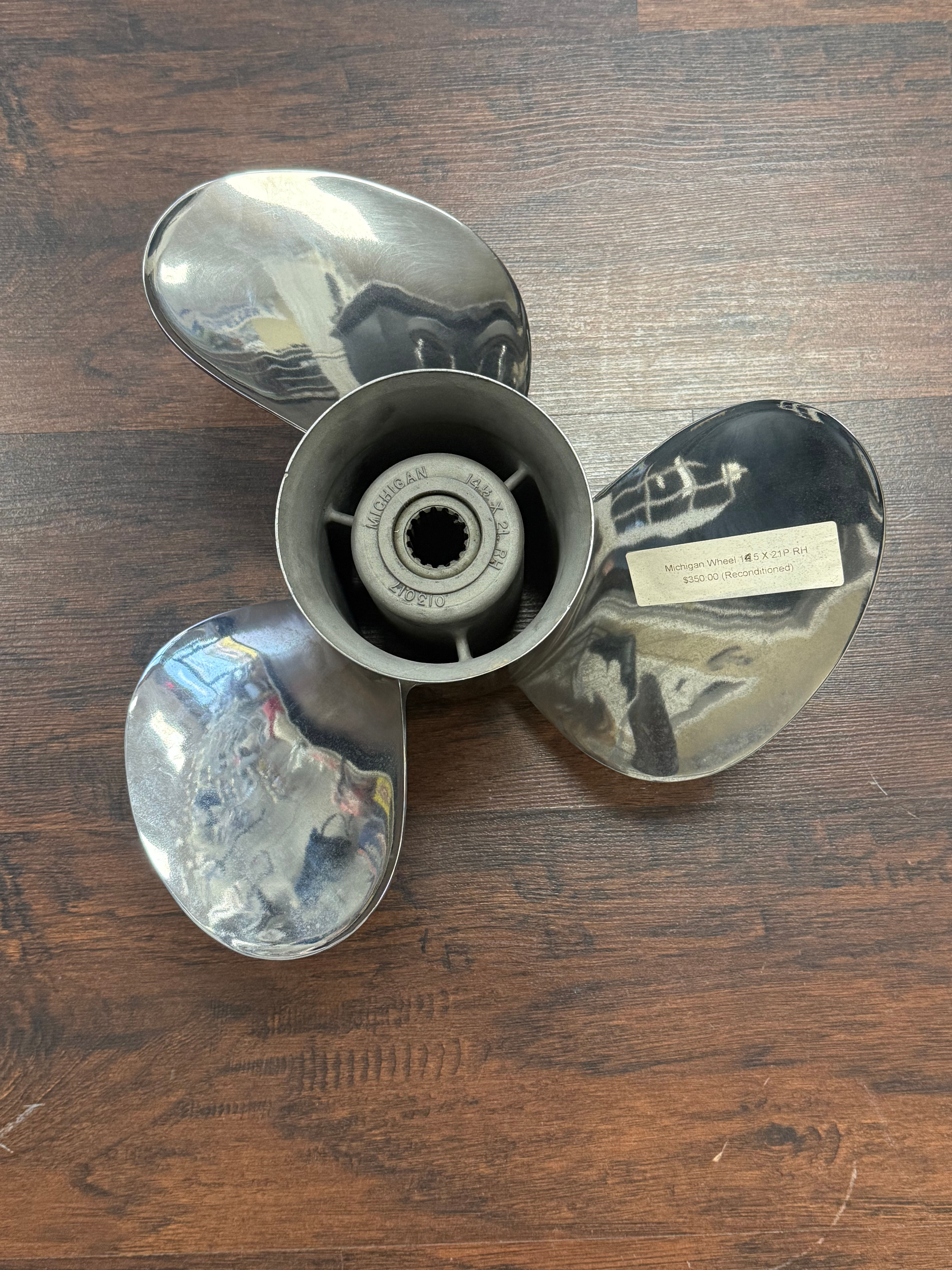 Michigan Wheel 14 1/2 X 21P Stainless 013017