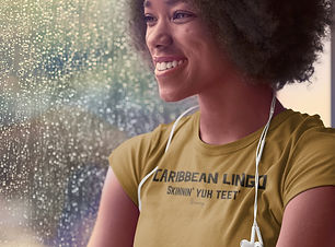 Ever Wanted To Know The Meaning Behind Some Of Our Caribbean Sayings, Dialect & Patios - Get In The Know & Check Out Our Caribbean Lingo Series By Wearing The Meaning. “Skinnin’ Yuh Teeth” means “Grinning.”
Thank You For Checking Out Our Official Merchandise for Grenada Entertainment.com
