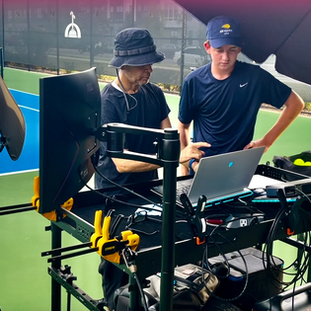 High-Tech Motion Capture Serve Lab |  Helping players bridge the gap with serve insights they can count on.