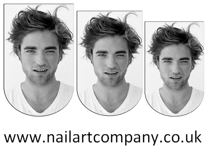 Thumbnail: 098 Twilight Nail Art Decals Transfer Sticker X 20