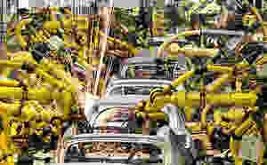 Hyundai car plant in Chennai