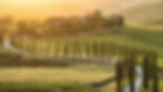 The romantic landscapes of Tuscany