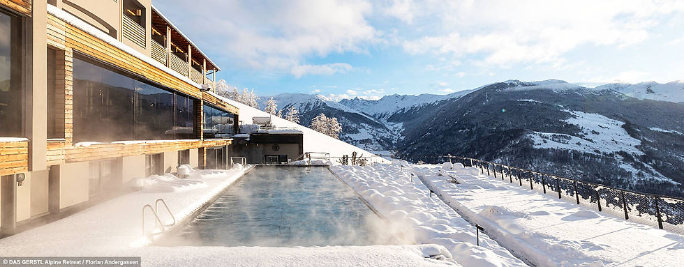 Schnee, Stille, Infinity - Alpenluxus im Winter