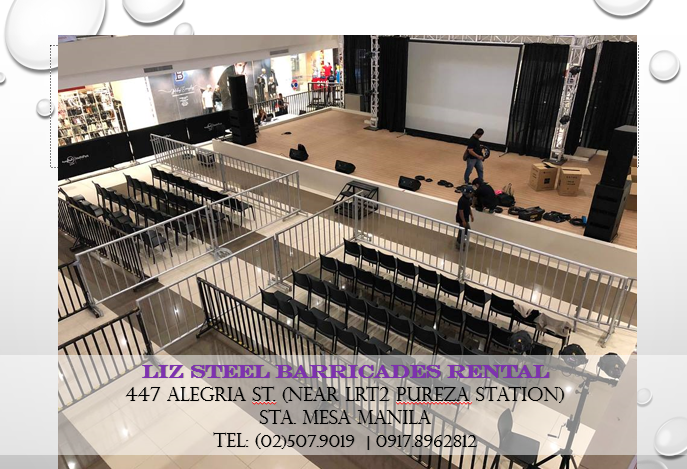 Thumbnail: Steel Barricades For Rent