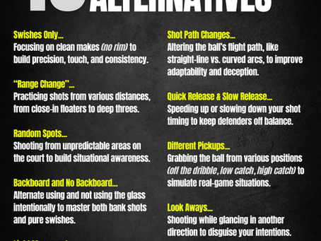 "10 Form Shooting Alternatives"
