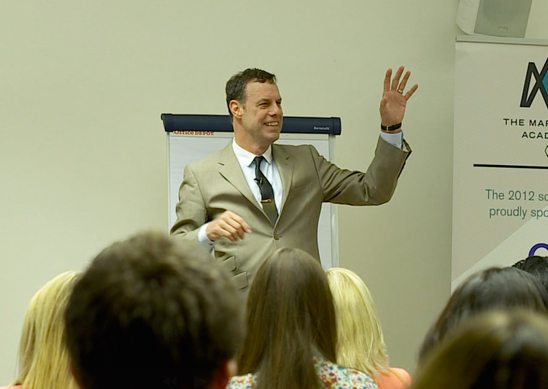 kevin allen speaking at an event