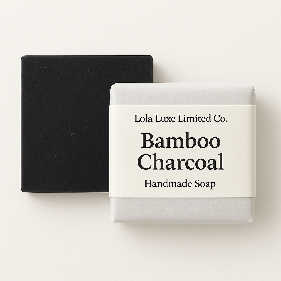 Bamboo Charcoal Detox Handmade Soap Bar