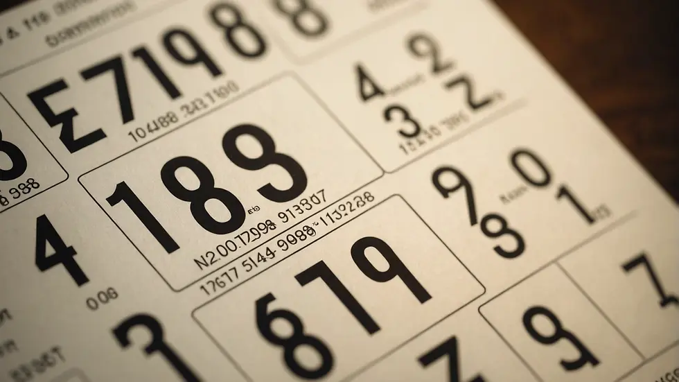 Prime Number Chart