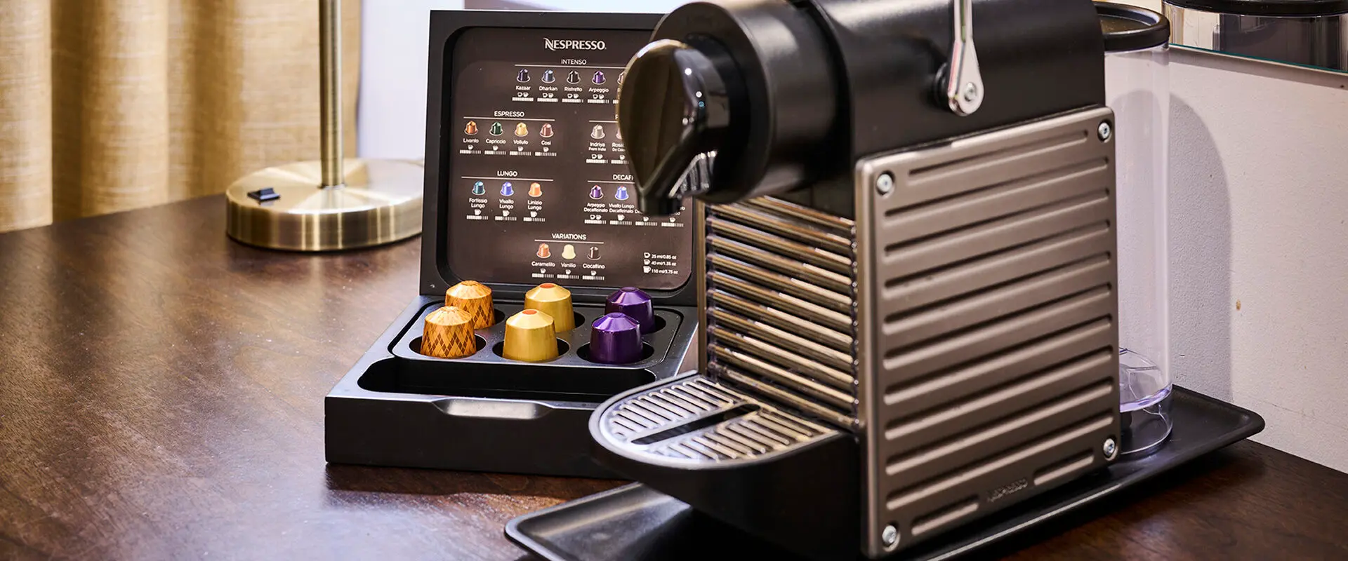 Coffee maker in Deluxe Double Room  of genting hotel from resorts world birmingham