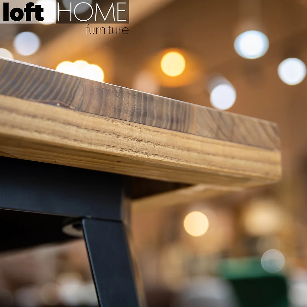 how to choose the material for a wood dining table - loft home furniture