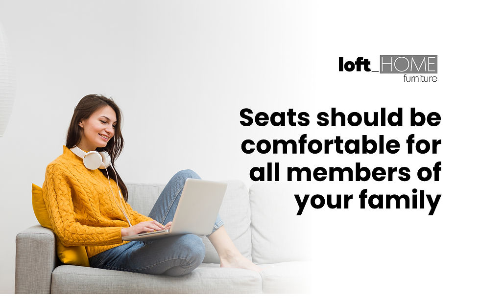 sofa size is matter - 2 seater sofa or 3 seater sofa - buy sofa online with Loft Home Furniture
