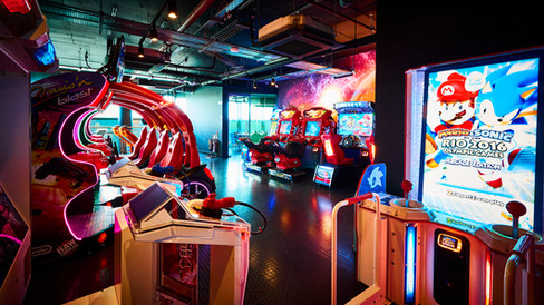 arcade game for families at resorts world birmingham