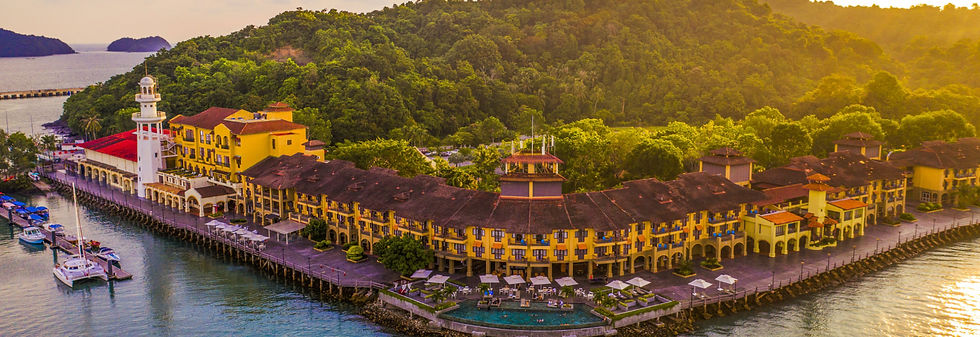 resorts world Langkawi - bird view - exterior view