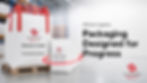 White silica fume bulk bags with red straps in a warehouse, labeled VALO CONCRETE+; text reads Efficient Logistics Packaging Designed for Progress