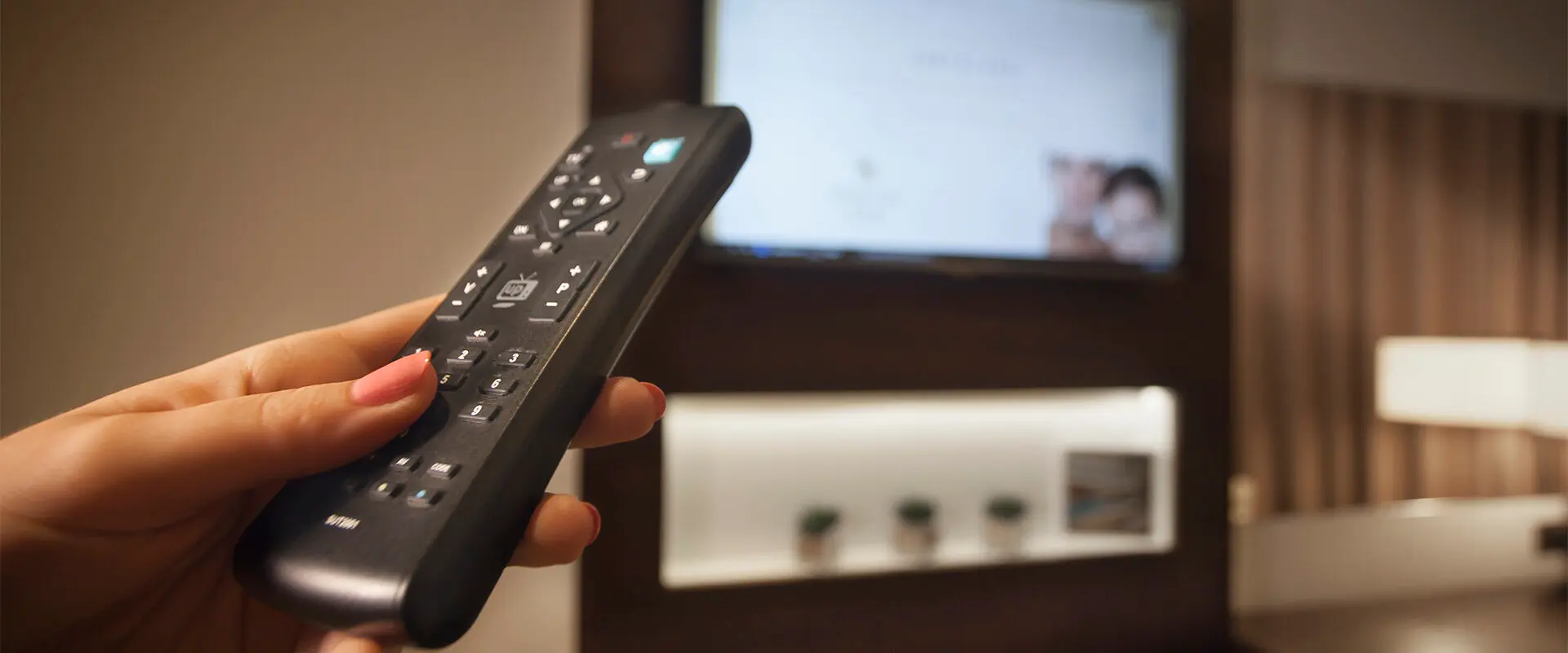 TV in Deluxe Double Room  of genting hotel from resorts world birmingham