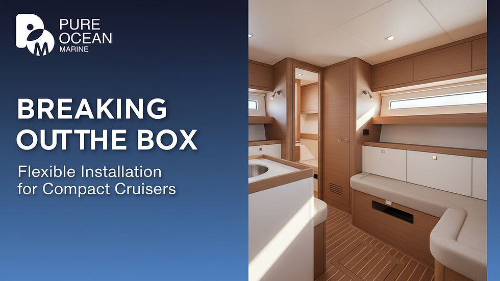 Too Small for a Watermaker? How Modular Designs Solve the "No Space" Problem