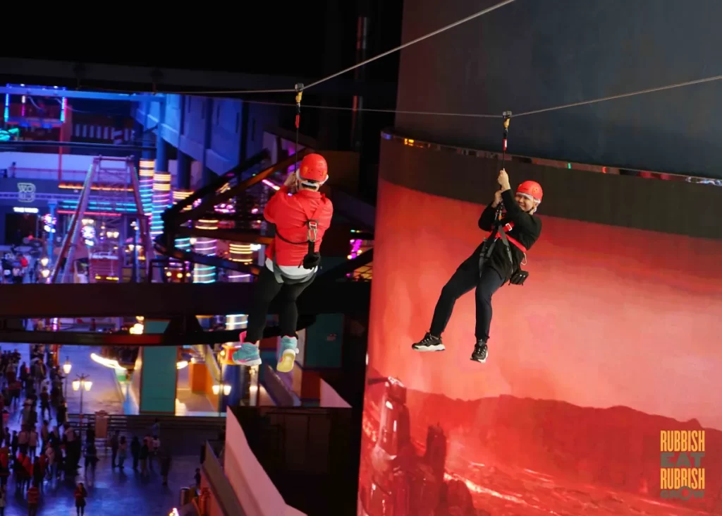 zipline in resorts world genting