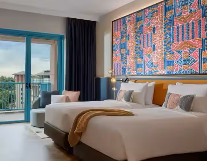 the Deluxe Room from genting hotel ora from resorts world sentosa