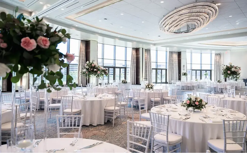 the grandeur of the Lily Ballroom