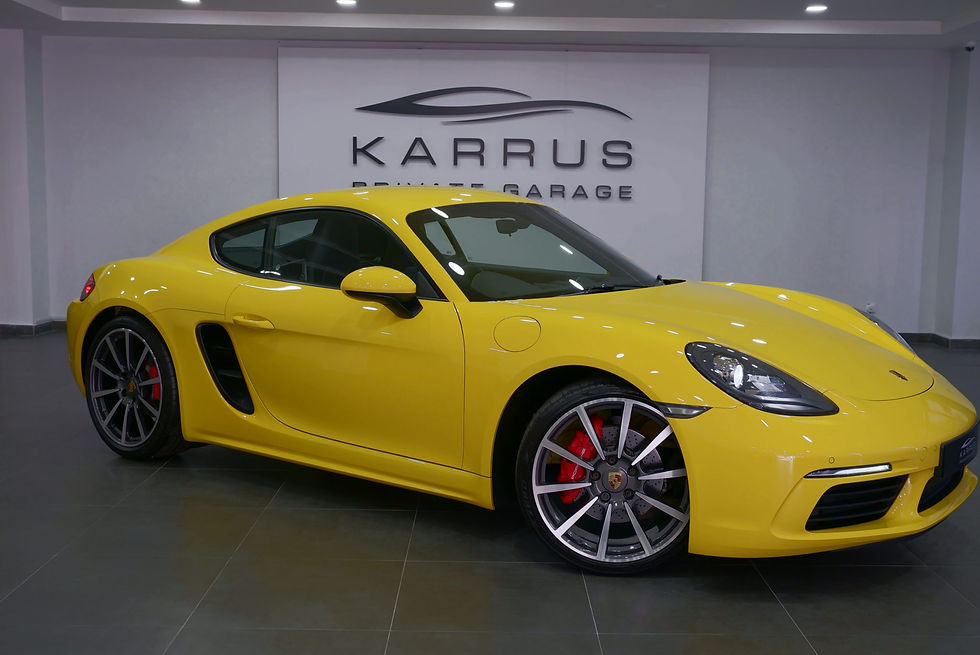 2016 Porsche 718 Cayman S