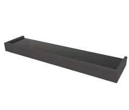 BLACK GLASS SHELF (Black S/S)