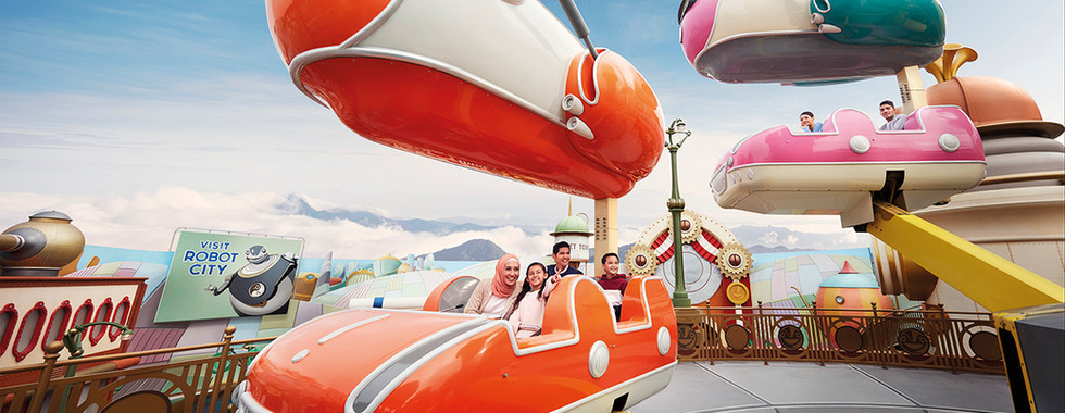 Robots Rivet Town theme park at resorts world genting