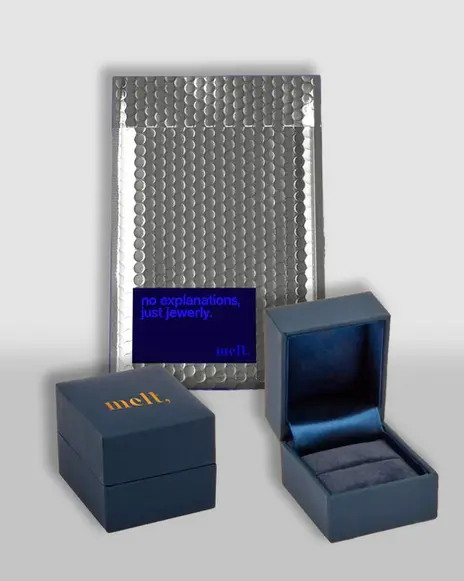 Bolsas acolchadas personalizas y cajas de joyería