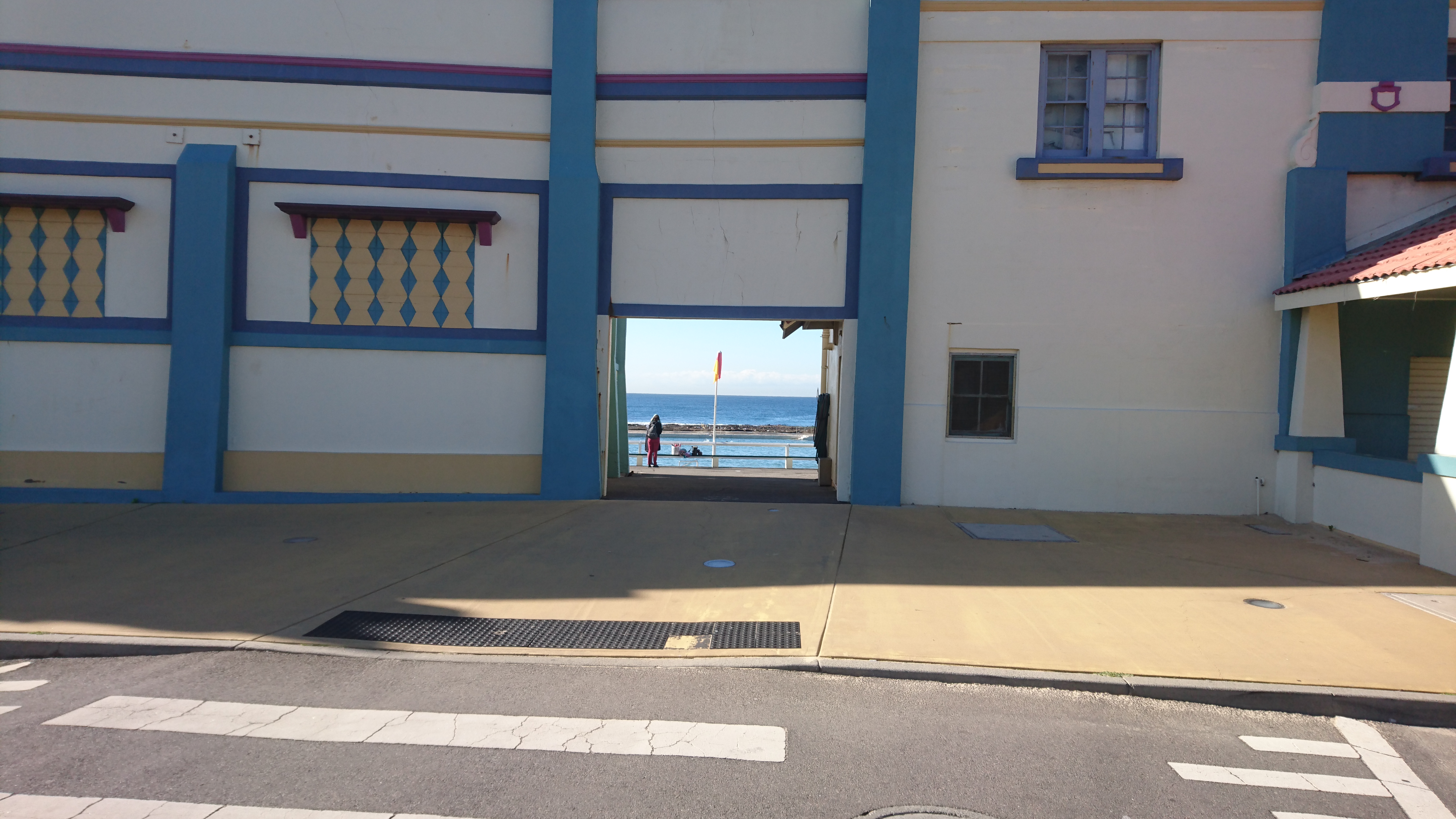 Newcastle beach baths