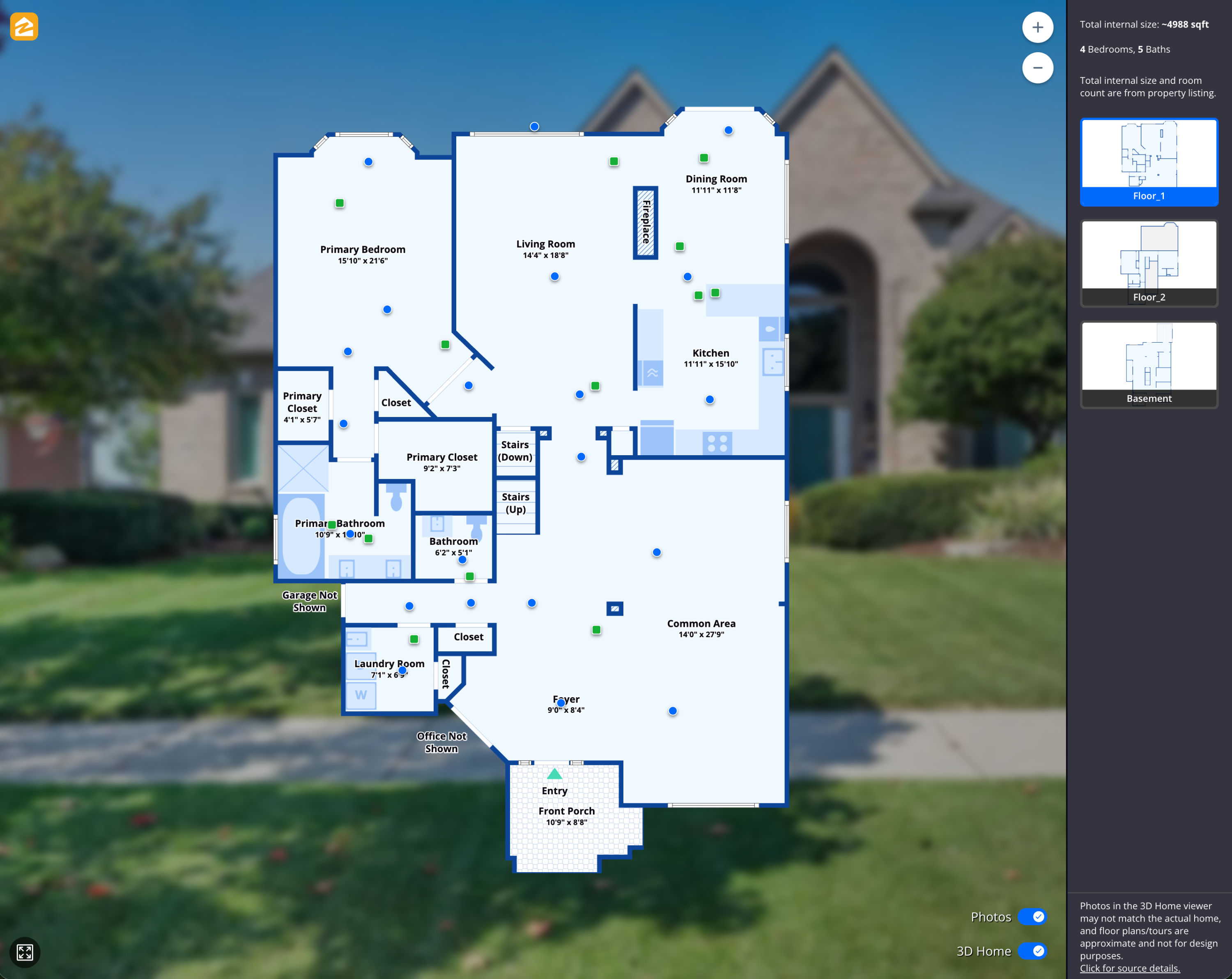 Add: 360 Showcase or Matterport Tour