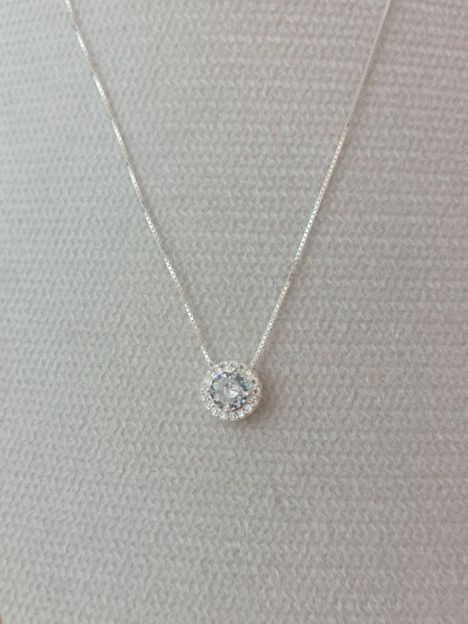 Colar Redondo Cristal Cravejado