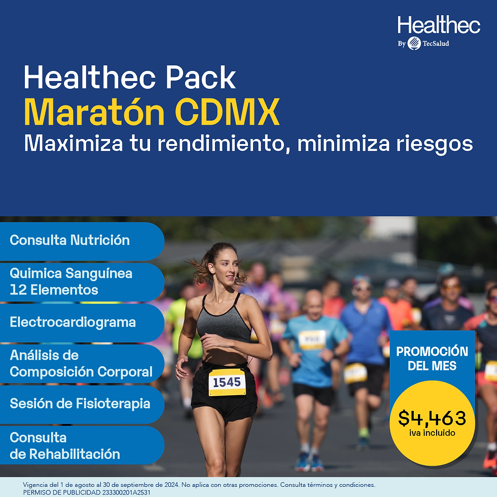Healthec PackMaratón, Healthec By TecSalud