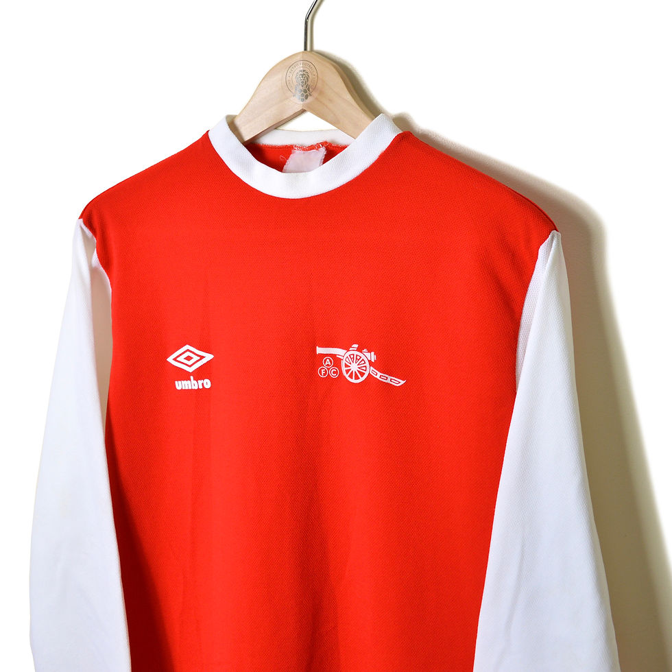 Thumbnail: ARSENAL CLASSIC RETRO VINTAGE HOME FOOTBALL SHIRT SOCCER JERSEY 1978 1979 1980 1981 L/S LONG SLEEVE UMBRO