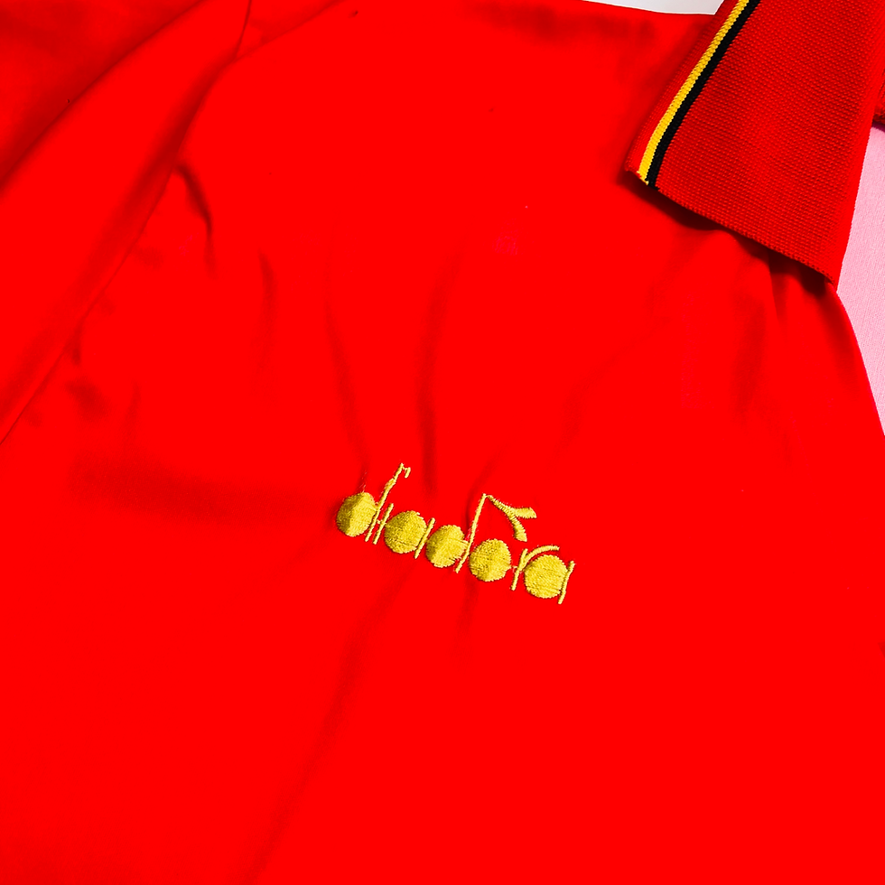 Thumbnail: BELGIUM HOME FOOTBALL SHIRT 1992/94