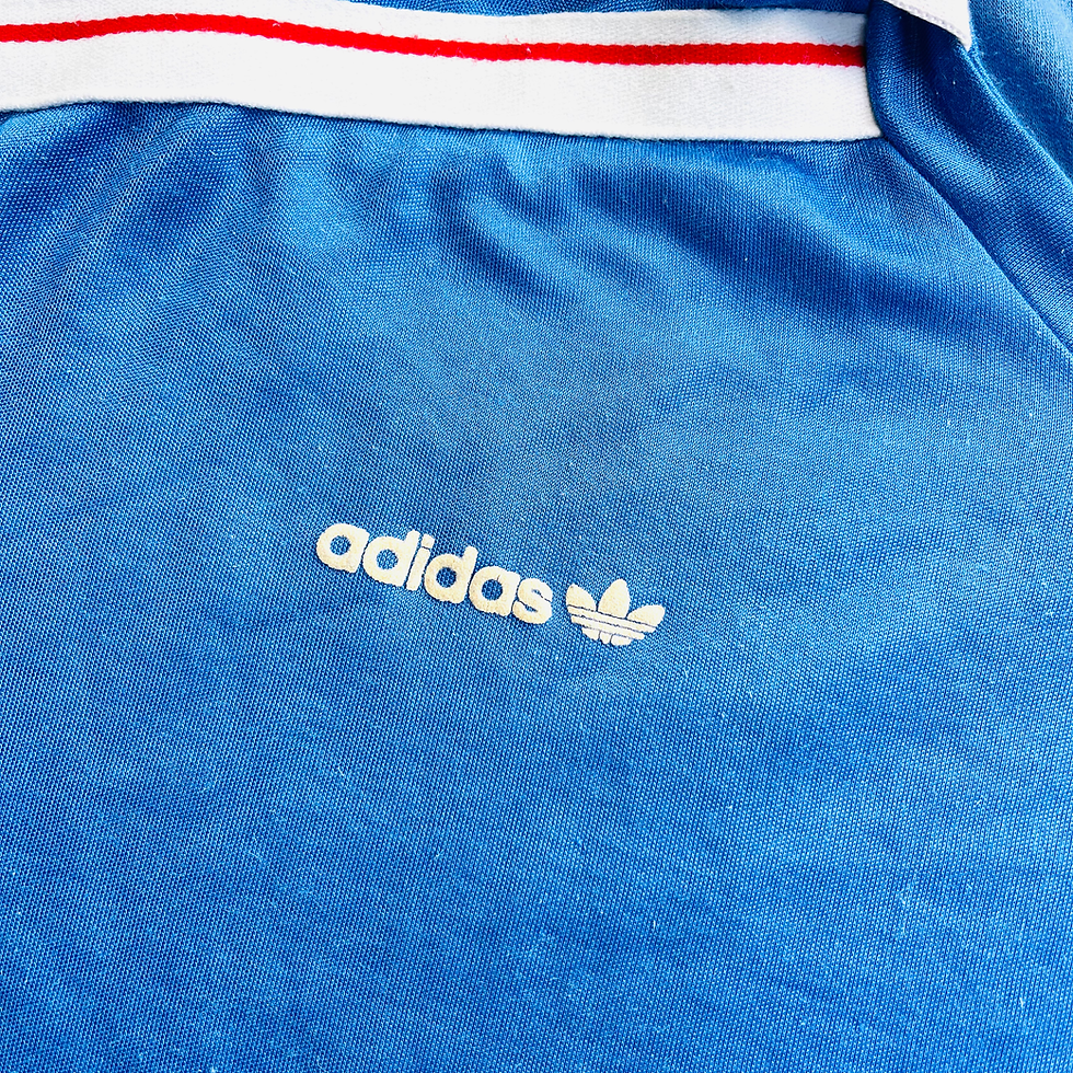 Thumbnail: FRANCE HOME FOOTBALL SHIRT 1986/89 L/S