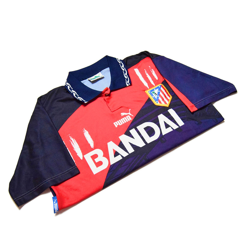 Thumbnail: ATLETICO MADRID AWAY FOOTBALL SHIRT 1996/97
